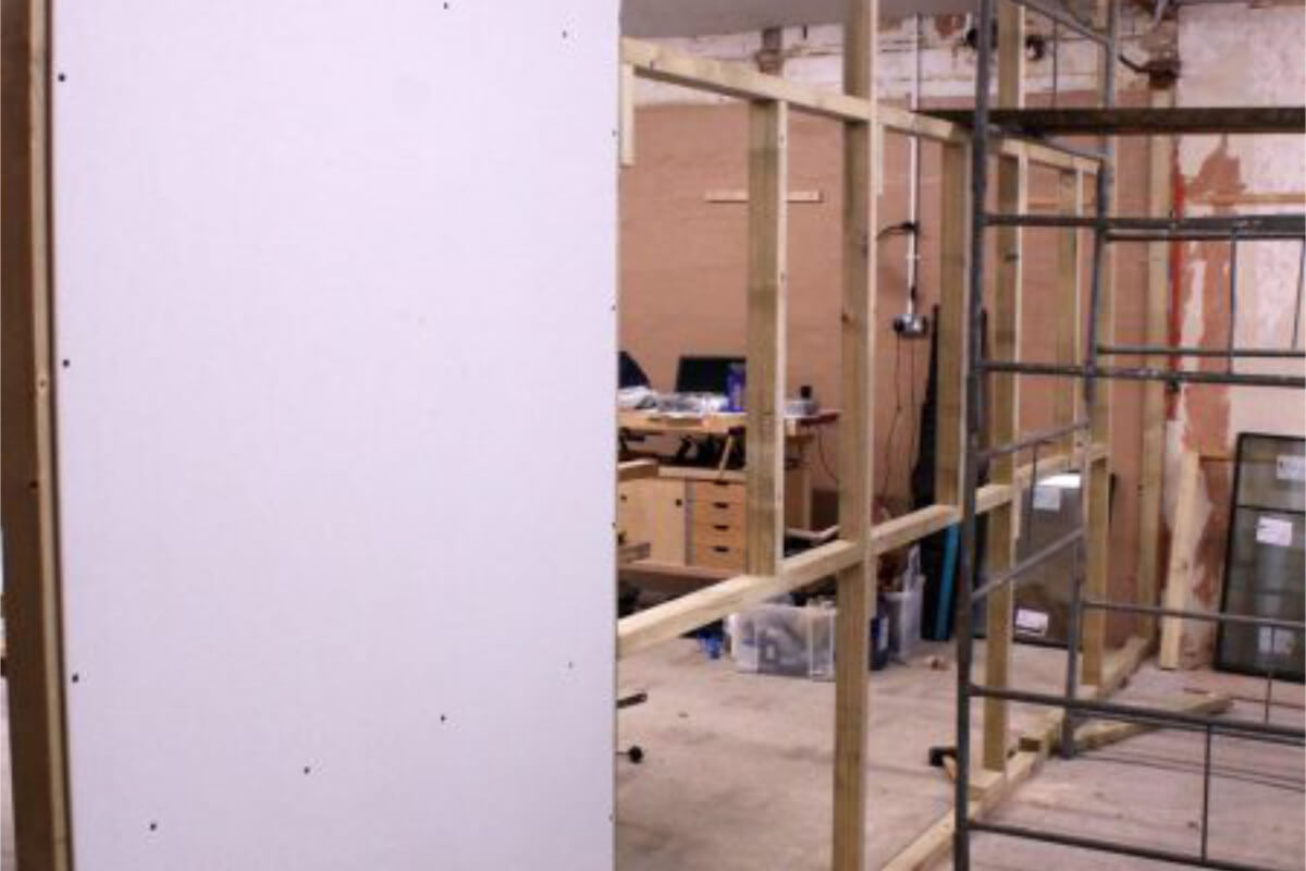 OP Woodcraft's New Workshop Blockley Cotswolds