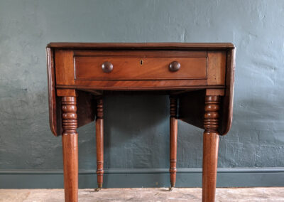 Pembroke Mahogany Drop Leaf Table