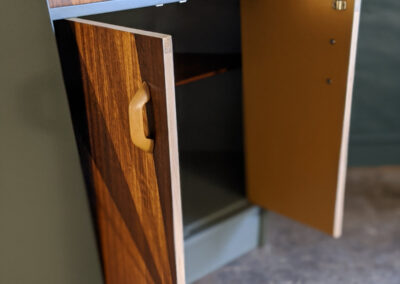 OP Woodcraft Van Dyke Range Redesigned G Plan Corner Desk