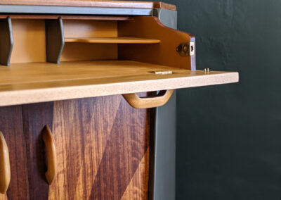 OP Woodcraft Van Dyke Range Redesigned G Plan Corner Desk