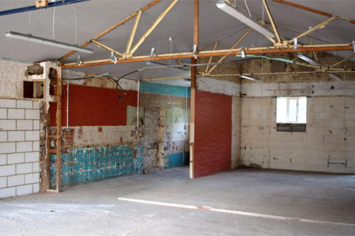 OP Woodcraft's New Workshop Blockley Cotswolds
