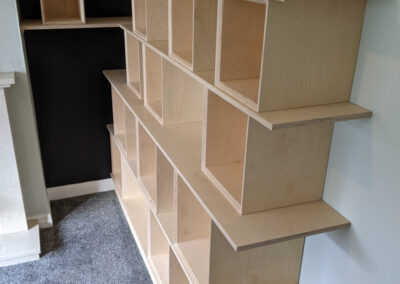 OP Woodcraft Cotswolds - Birch Plywood Bookcase